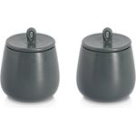 Zeller Present Gewürzbehälter Gewürzdose, 2-tlg, Keramik, (Set, 2-tlg), schützt vor Feuchtigkeit, 220 ml