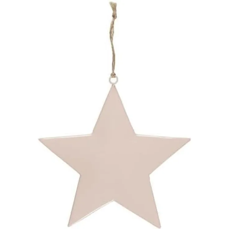 Weihnachtsdeko Weihnachtsschmuck Stern 15x15cm Rosa Ib Laursen 2515-43