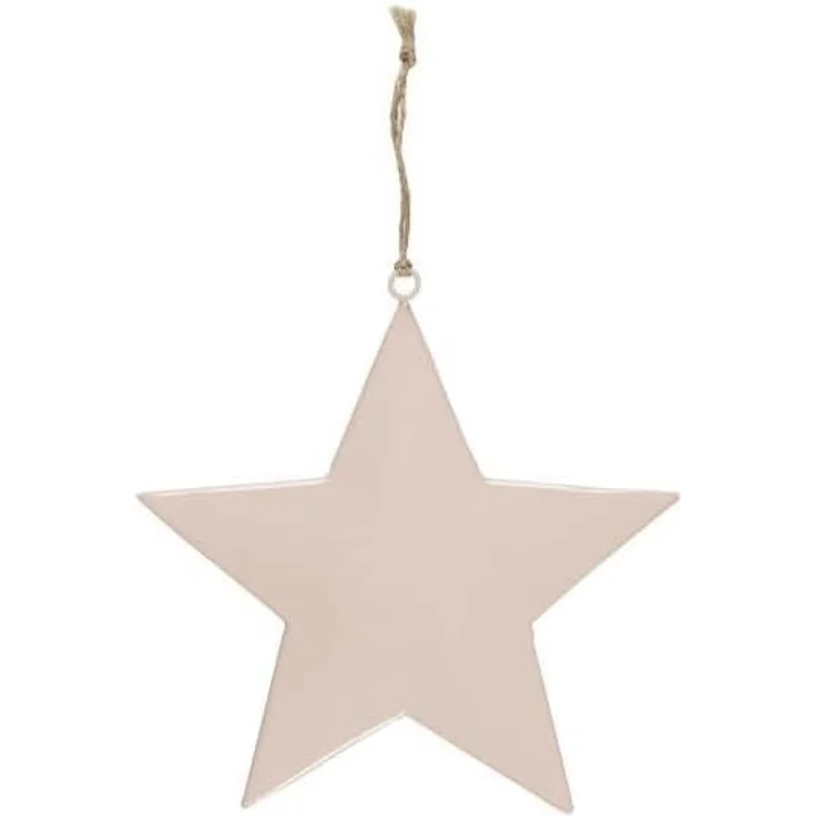 Weihnachtsdeko Weihnachtsschmuck Stern 15x15cm Rosa Ib Laursen 2515-43 – Bild 1