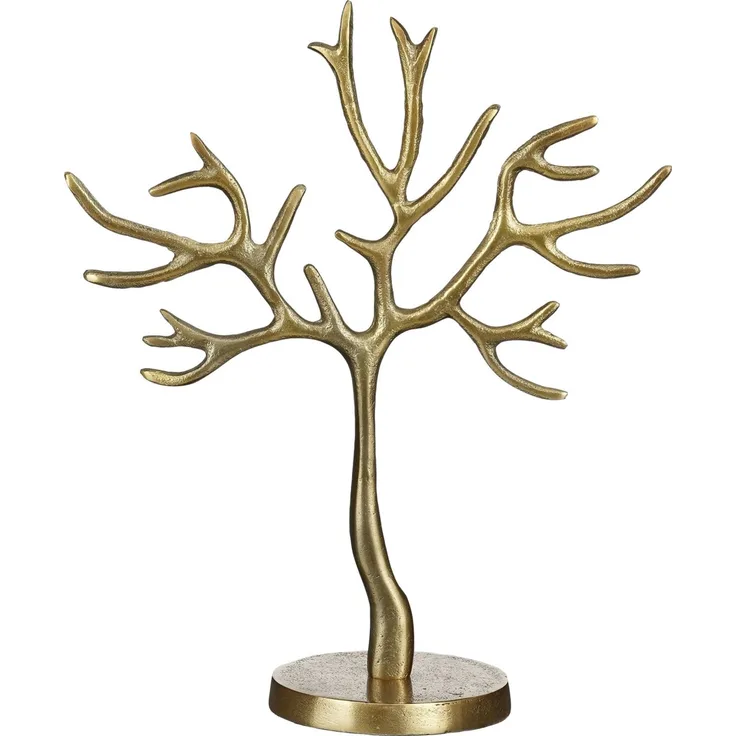 Mica Decorations Baum Dekoration Aluminium 27 x 11,5 x 32 cm gold