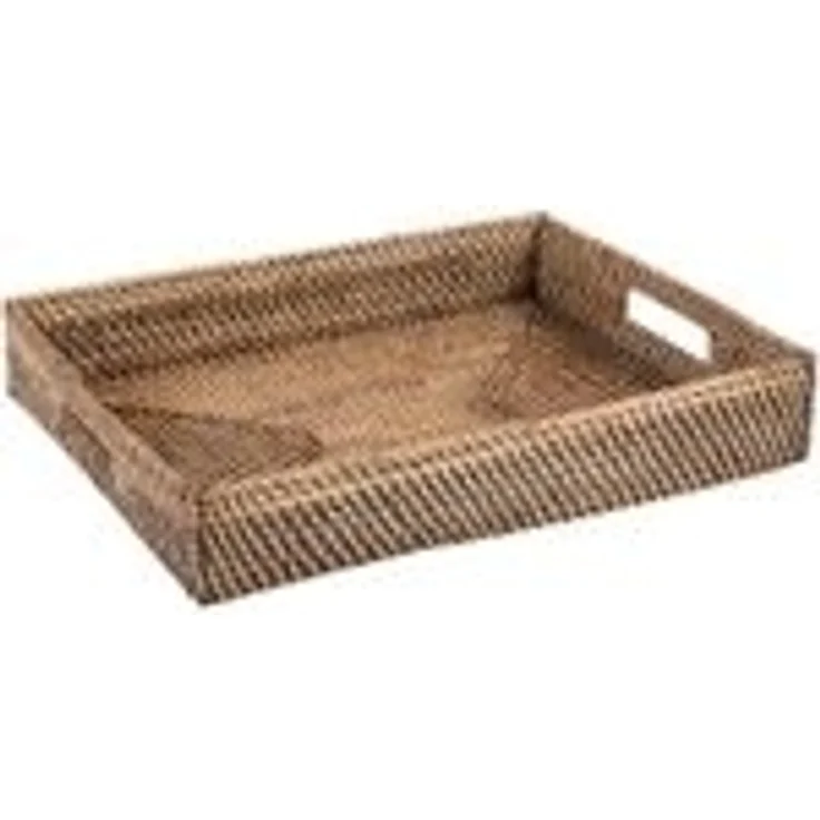 Rattan Tablett Lisa rechteckig XL – Bild 9
