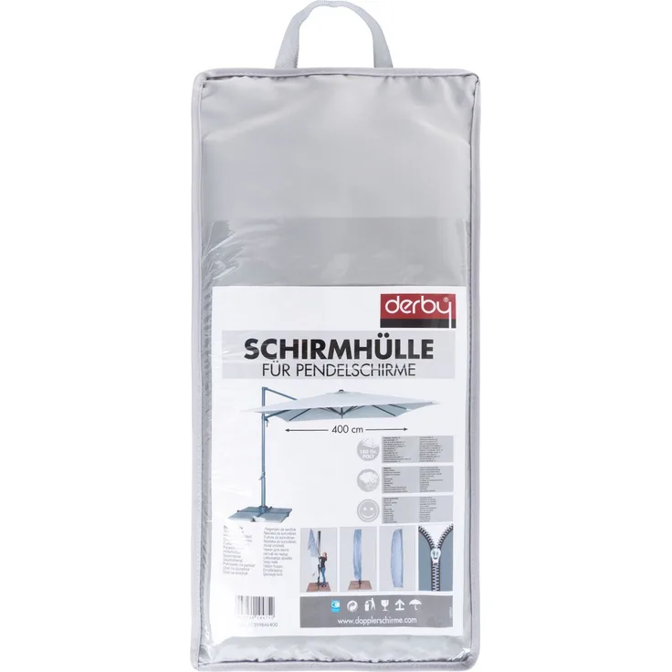 Doppler Schutzhülle BASIC für Pendelschirme Ampelschirme ø 300 350 400 / 300 x 300 cm Haube für ø 400 cm