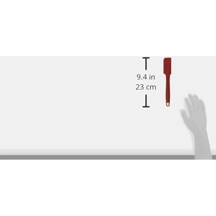 KAISER Flex Red Topf-Teigschaber. 22. 5cm – Bild 3