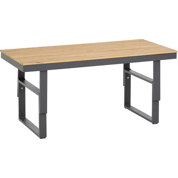 Greemotion 'San Jose' Loungegruppe, Aluminium/Teakholz/Polyester, grau – Bild 7