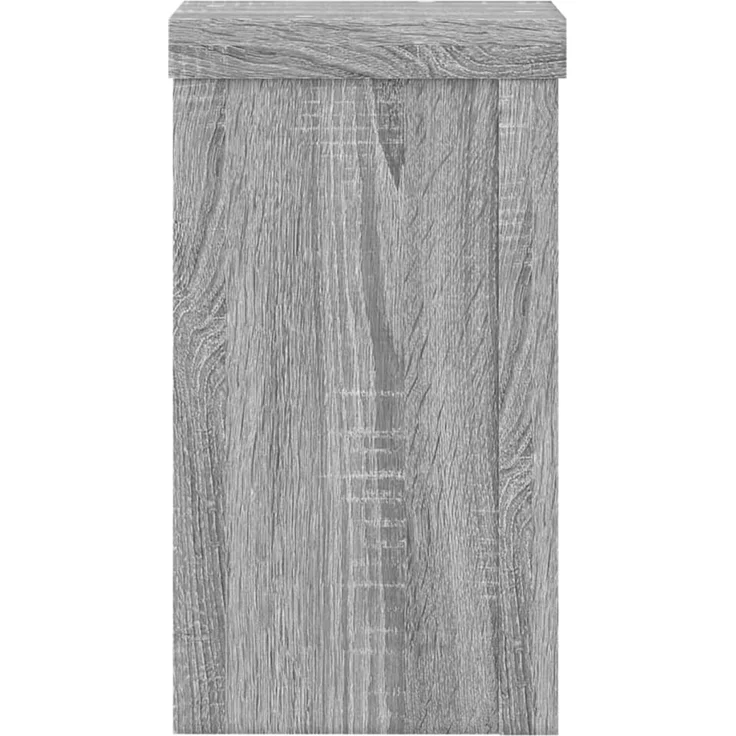 vidaXL Pflanzenständer 2 Stk. Grau Sonoma 10x10x18 cm Holzwerkstoff 852884 – Bild 4