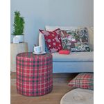 H.O.C.K. Dekokissen Christmas Patch, traditionelles Patchkissen mit Weihnachtsmotiven, inkl. Füllung