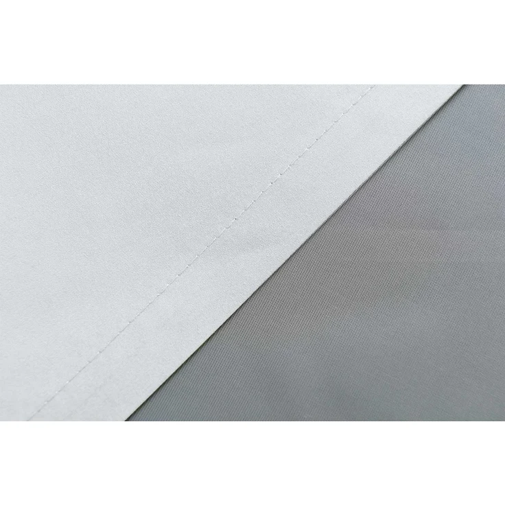 Gardinenbox Vorhang, Schlaufe (2 St), blickdicht, Microfaser, Schal Microsatin »Berlin« Blickdicht Kräuselband Raffhalter 20400N2 – Bild 3