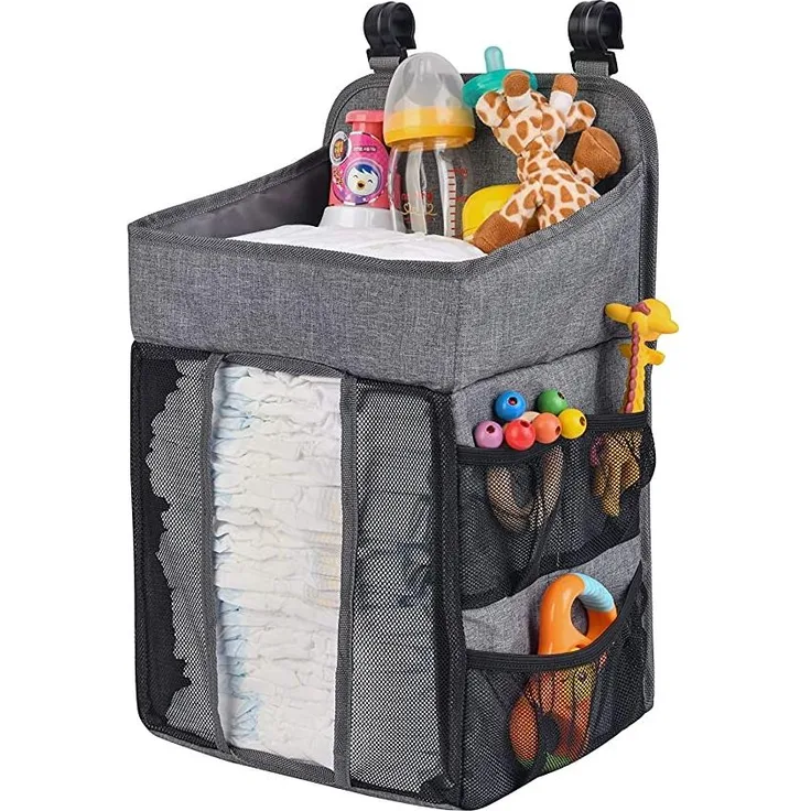 Altabebe AL1200 Utensilienbox für Windeln und Pflegeprodukte, grau
