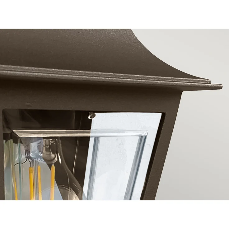 Elstead Lighting Deco Lane Wandleuchte 1-Light Bronze IP44 E27 – Bild 8