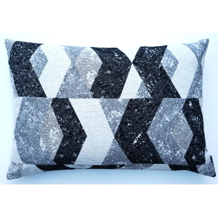 Kissen LACADO BL 40x60 cm schwarz Dekokissen