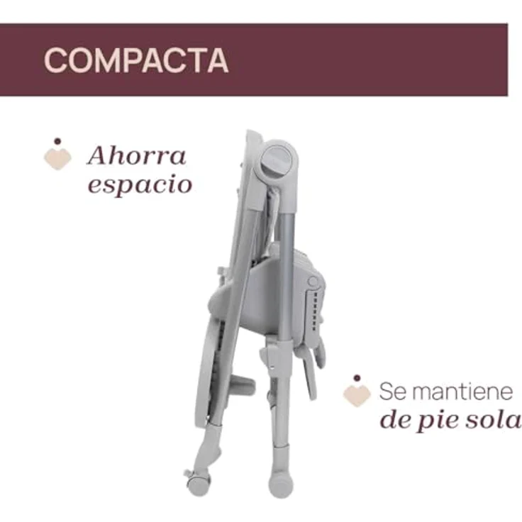 Chicco Polly Armonia Hochstuhl - Steel Grau – Bild 10