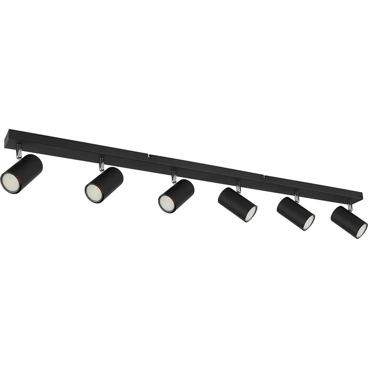 Deckenstrahler Deckenlampe, Metall schwarz, bewegliche Spots – Bild 9