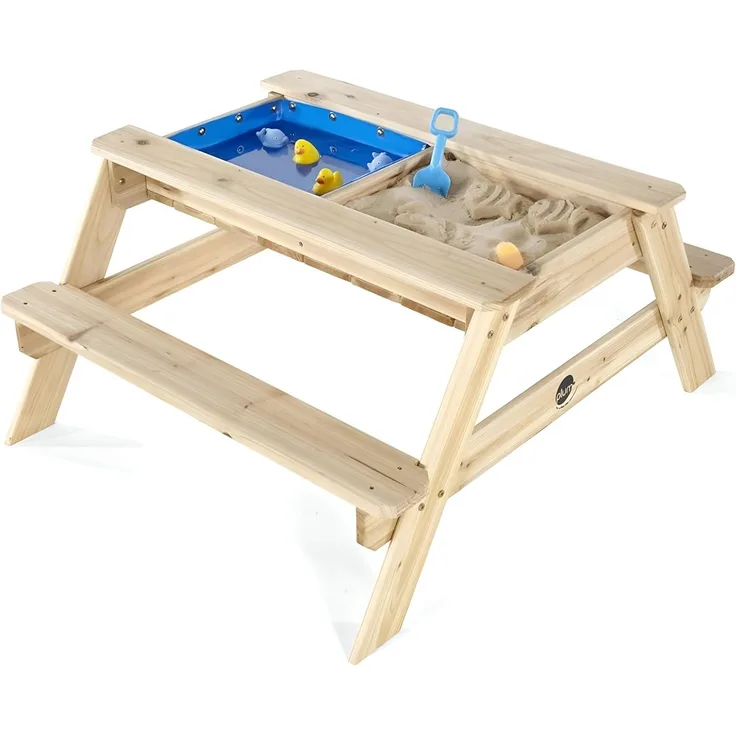 Plum Surfside Holztisch mit Sandkasten und Wasserbecken