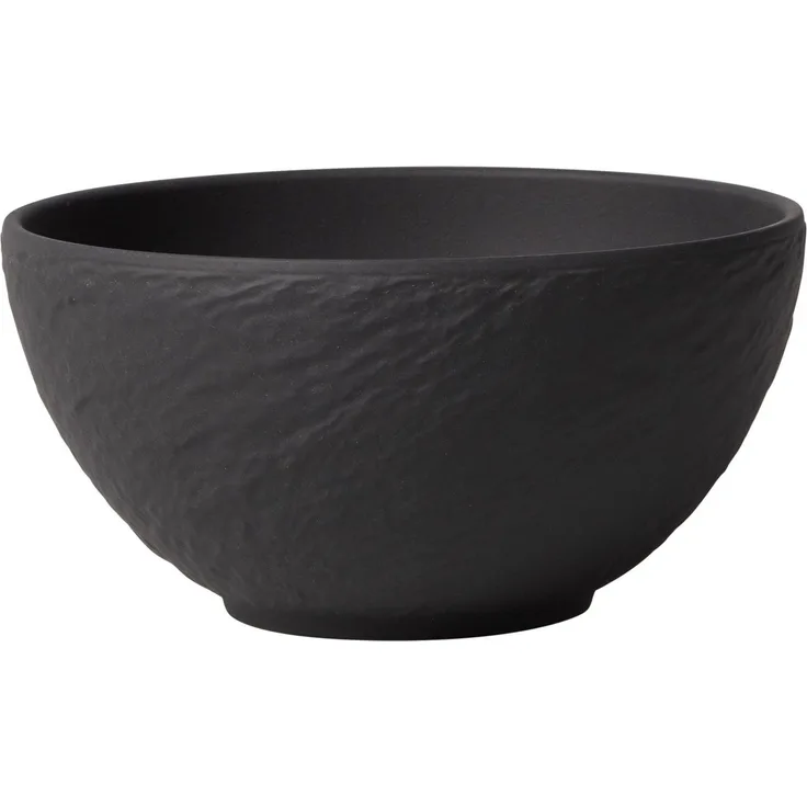 Villeroy & Boch Manufacture Rock Bol schwarz Ø 14,0 cm