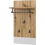 Wandgarderobe Selena Weiß/Artisan 44 x 83 cm Vicco