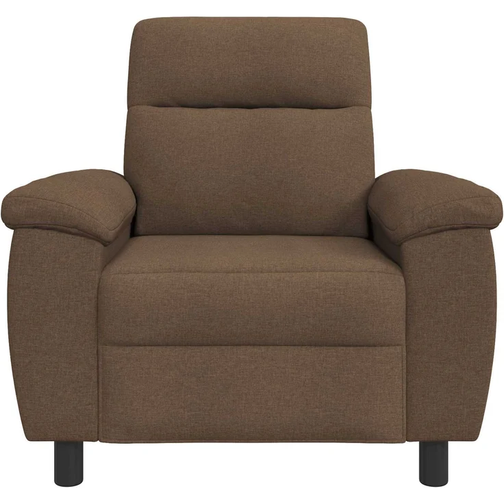 vidaXL Sofa Braun 95 x 90 x 95 cm Stoff 42040909 – Bild 2
