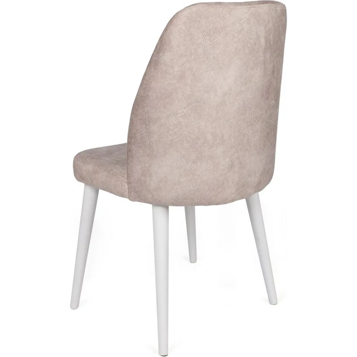 Skye Decor 'Alfa-495 V4' Stuhlset (4-teilig), Creme / Weiß, 50 x 90 x 49 cm – Bild 3