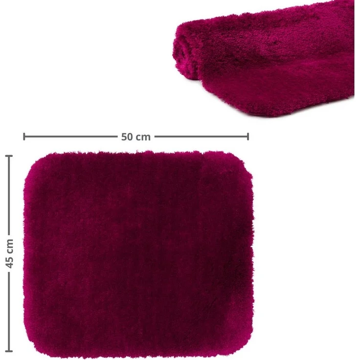 liebling Badematte Superior, rutschhemmend beschichtet, schnell trocknend, strapazierfähig, fußbodenheizungsgeeignet, Polyester, rechteckig, kuschelig weiches Polyester, in vielen verschiedenen Größen und Farben – Bild 2