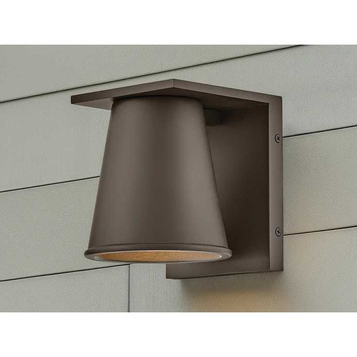 Elstead Lighting Hans Wandleuchte Outdoor Architektonische Bronze GU10 IP44 – Bild 3