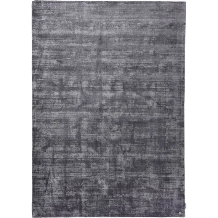 TOM TAILOR HOME Teppich Shine uni, rechteckig, Höhe: 8 mm, Handweb Teppich, 100% Viskose, handgewebt, mit elegantem Schimmer