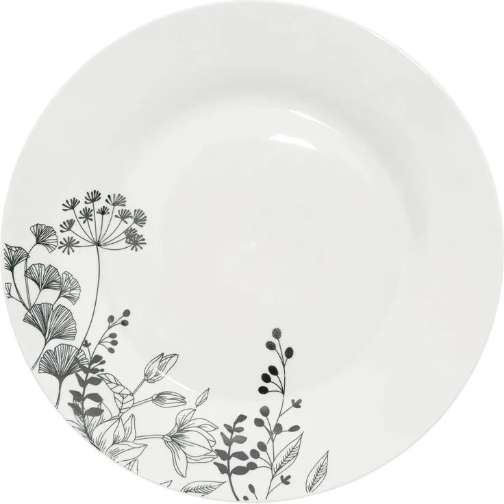 Service 18tlg. White Floral