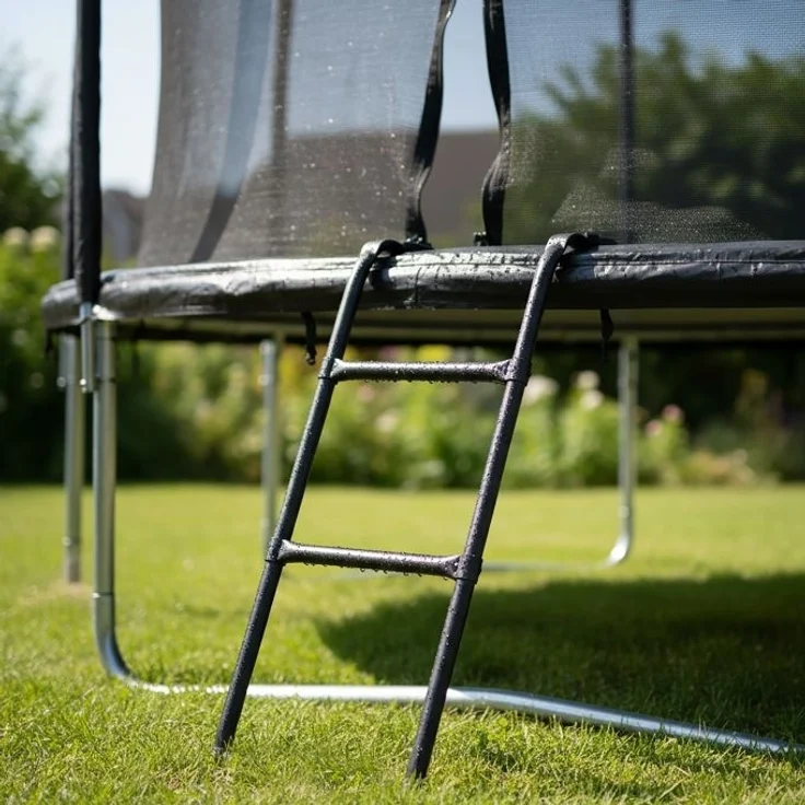 Trampolin Leiter schwarz 10052562_58 – Bild 2