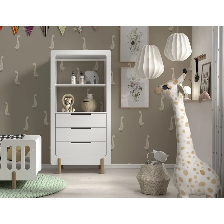 Smile Junior-Babyzimmer Set Regalschrank – Bild 2