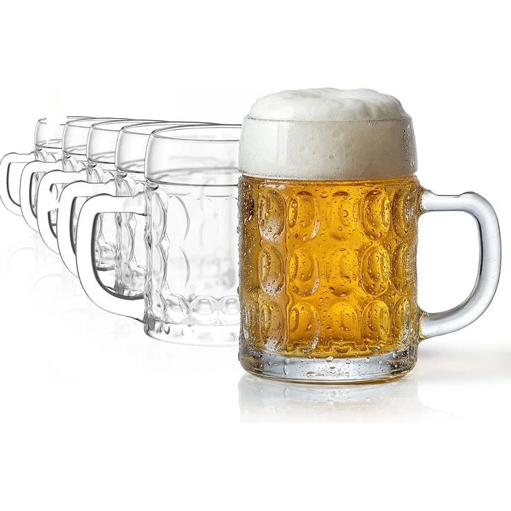 Stölzle Oberglas KAISER Bierkrug 0,5 l 6er Set
