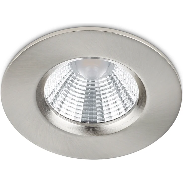 4er SET IP65 LED Deckeneinbaustrahler Silber matt rund, dimmbar, Ø 8,5cm – Bild 6