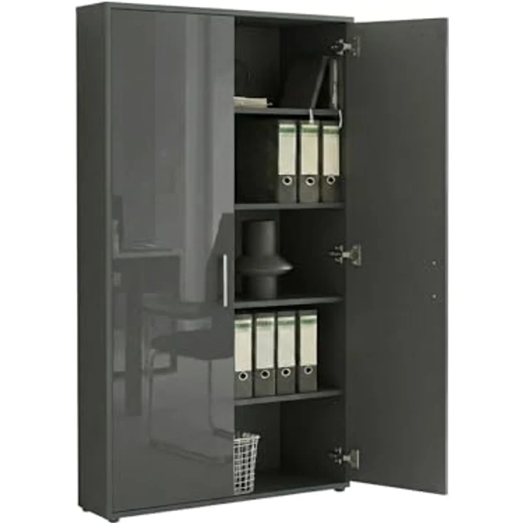 moebel-dich-auf Aktenschrank OFFICE EDITION (Set 4, abschließbar, Metallgriffen) Made in Germany – Bild 5