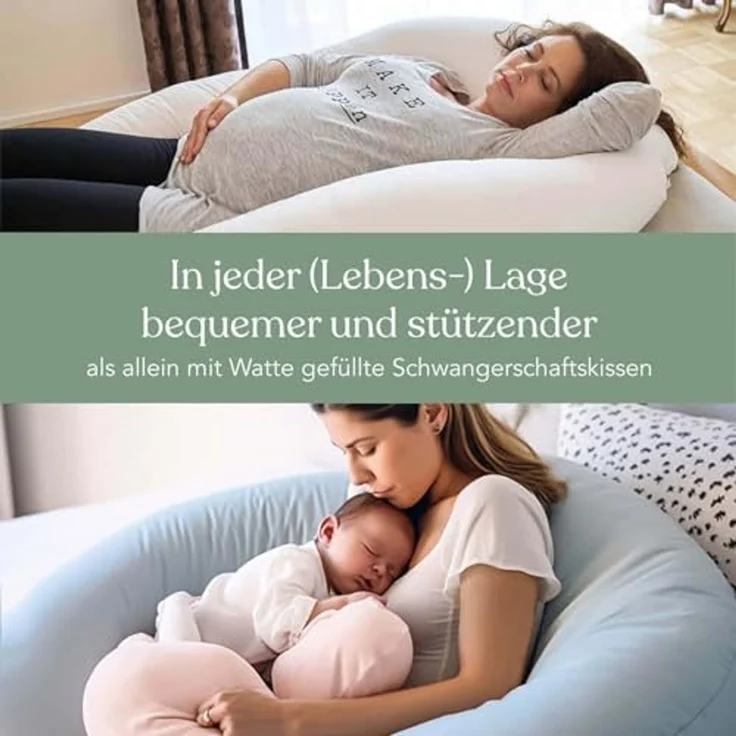 Traumreiter Seitenschläferkissen J Visco Seitenschläferkissen mit Memory Foam Support – Bild 6