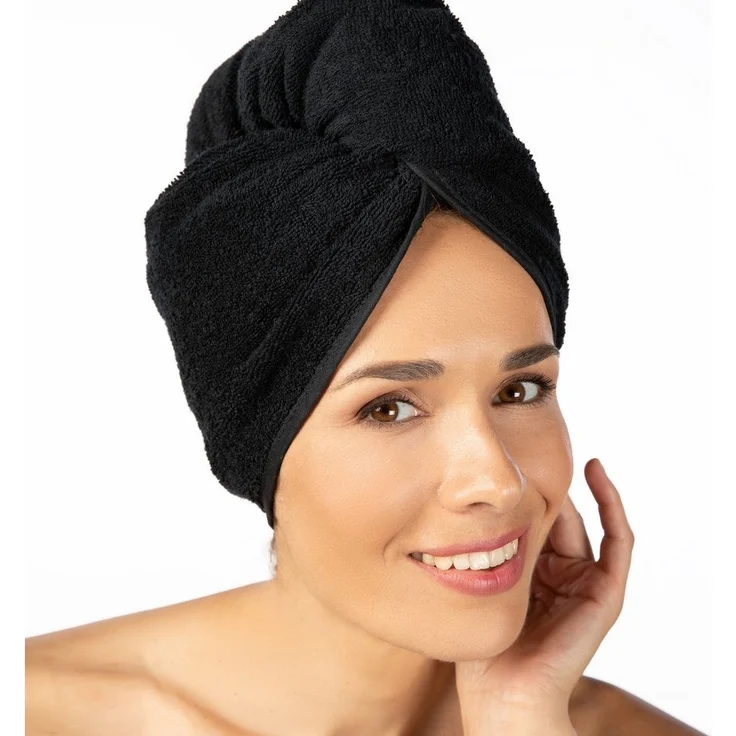 Möve Turban-Handtuch Basic Frottier, Frottier – Bild 5