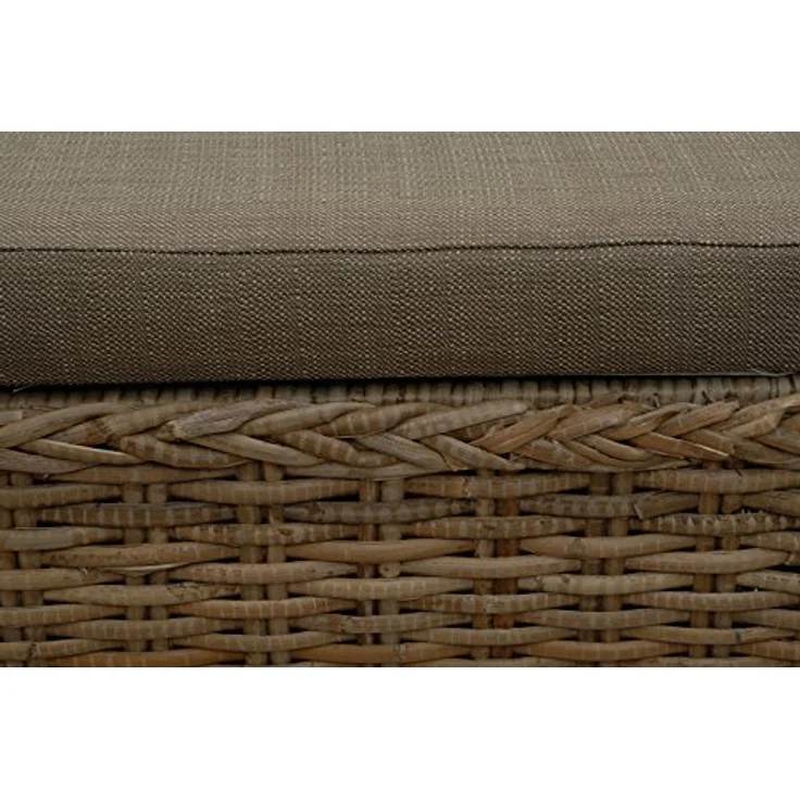 Krines Home Wäschetruhe Breite Sitzbank mit Stauraum Sitztruhe Natur-Rattan Wäschekorb Flur, Sitzbank mit Stauraum – Bild 7
