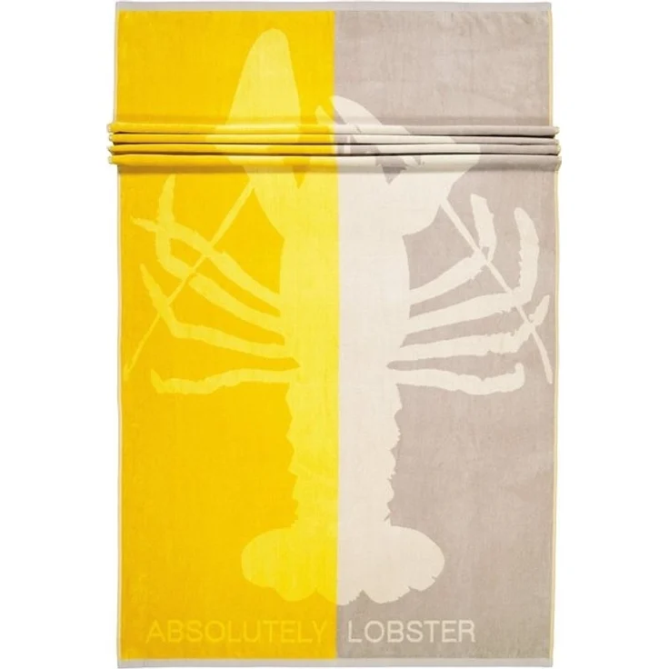 Vossen Strandtücher Absolutely Lobster, 100% Baumwolle – Bild 3