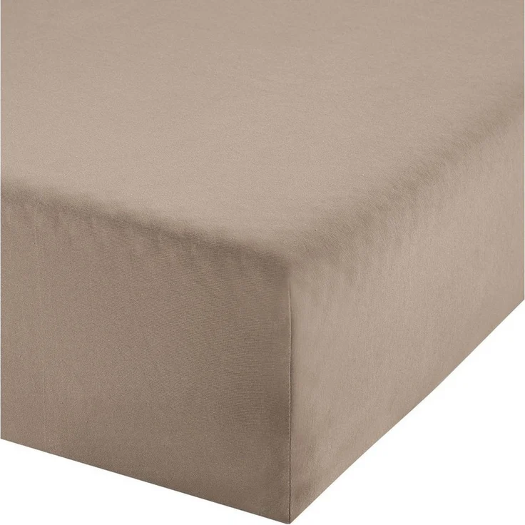 REDBEST Spannbettlaken Boxspring-Spannbettlaken "Denver", Jersey, Gummizug: Rundumgummi, (1 Stück), Elasthan-Jersey-Stretch Uni – Bild 1