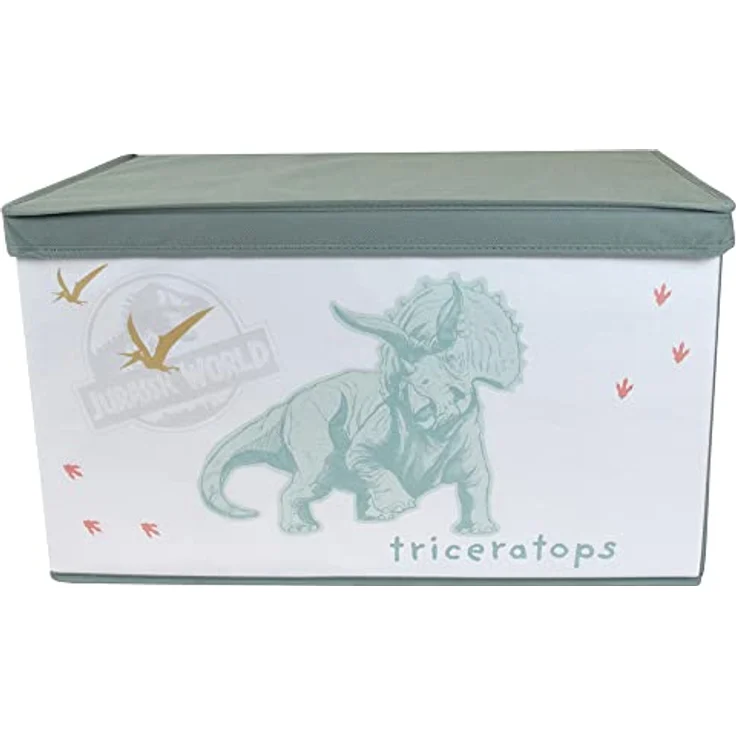 Fun House 713503 Jurassic World Dinosaurier Spielzeugkiste faltbar 55,5 x 34,5 x 34 cm für Kinder – Bild 4