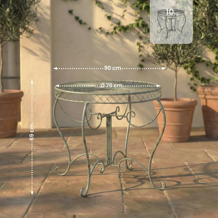 CLP Tisch Sheela,antik-grün – Bild 2