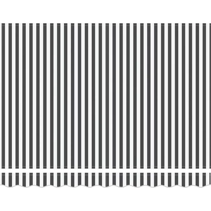 Markisenrahmen, Markisengestell Anthrazit und Weiß 350x200 cm – Bild 6