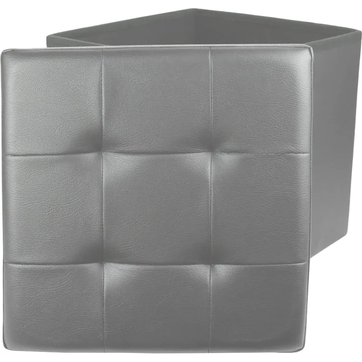 Home Deco Factory Aufbewahrungskiste, Grau, One Size