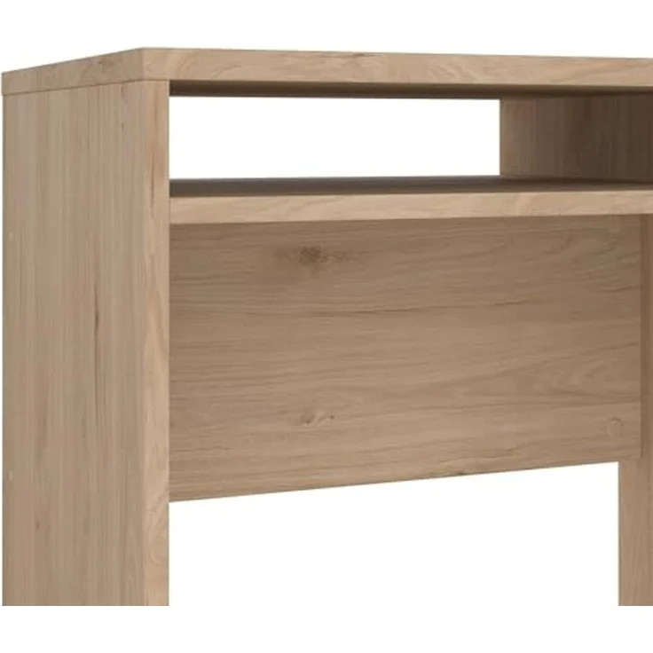 Dmora - Schreibtisch Cherie, Mehrzweckschreibtisch, Bürotisch für PC, Eckschreibtisch, 110x48 h77 cm, Eiche – Bild 6