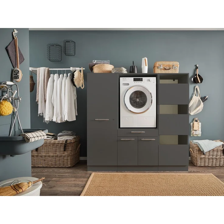 Laundreezy Mehrzweckschrank-Set LAUNDREEZY LDSK8, Breite 167,5 cm – Bild 2