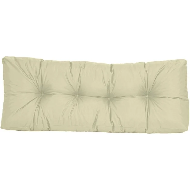 TexDeko Palettenkissen TexDeko Garden Rückenkissen (nur Rückenkissen) wasserabweisend, Premium-Qualität, gesteppt (120x40x20/10cm) – Bild 1