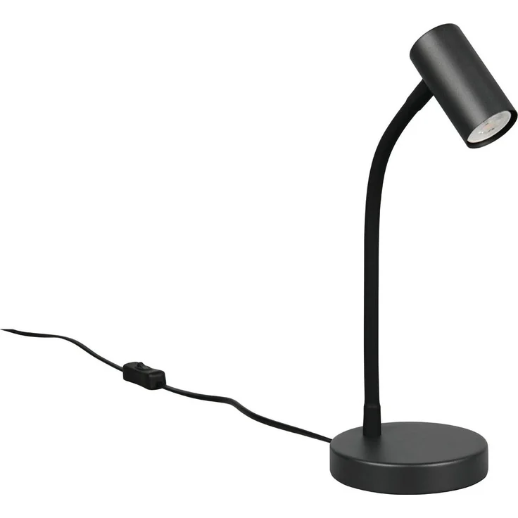 Flexible Schreibtischlampe TARYN Schwarz, Höhe 28cm – Bild 2