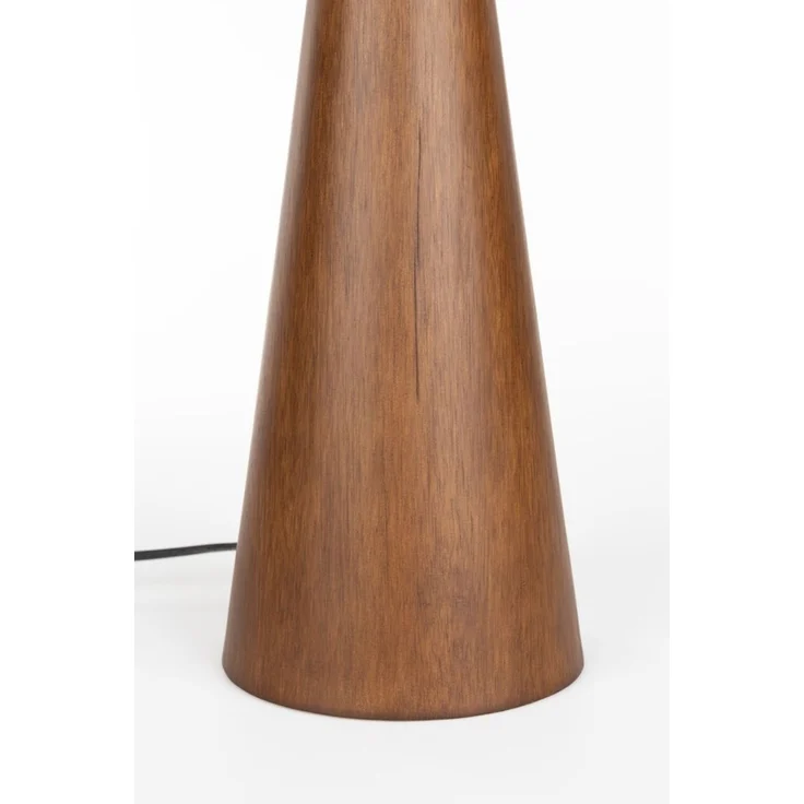 Tischlampe Morel M von Dutchbone aus Akazienholz im Boho-Stil, Braun – Bild 6