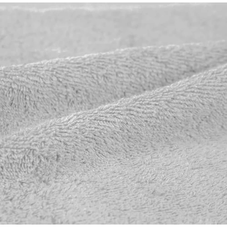 Amazon Basics Handtuch-Set, 100% Baumwolle, Farbecht und Saugfähig, 50cm x 100cm, 2er-Pack, Grau – Bild 3