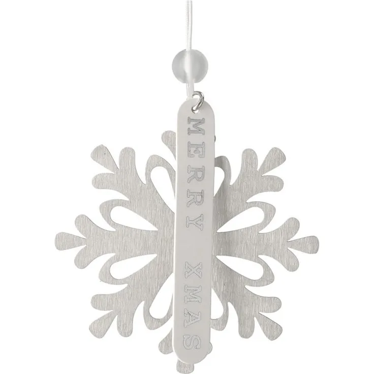 Räder Eisblumen Anhänger Merry Xmas D. 6cm
