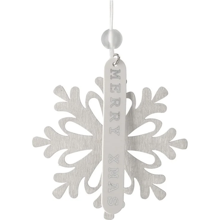 Räder Eisblumen Anhänger Merry Xmas D. 6cm