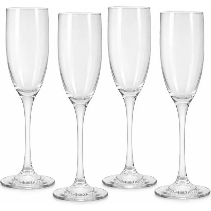 Neuetischkultur Vintessa Sektglas 4er Set, 190 ml, spülmaschinengeeignet, transparent
