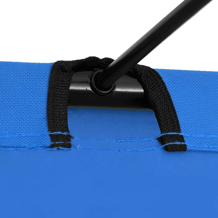 vidaXL Campingbett 180x60x19 cm Oxford-Gewebe und Stahl Blau 312478 – Bild 4