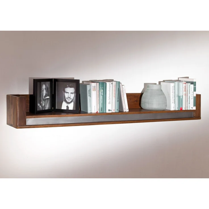 Wandboard Sheesham 150x22x20 noble unique lackiert SYDNEY #109 – Bild 5